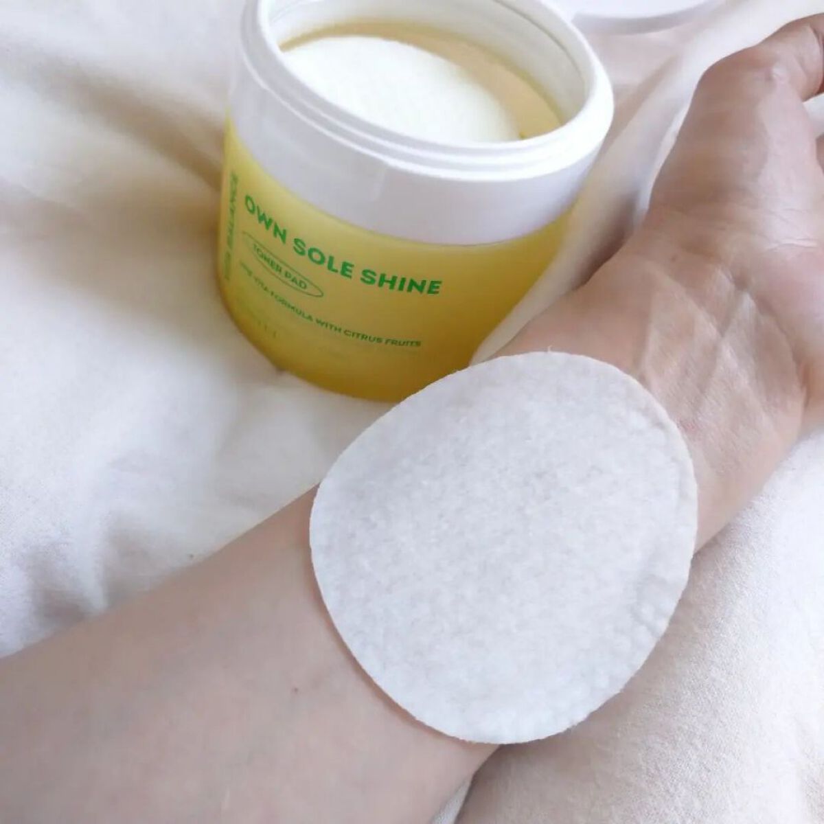 ビタバランスオウンソールシャイントナーパッド/EUNYUL/トナーパッドを使ったクチコミ（3枚目）