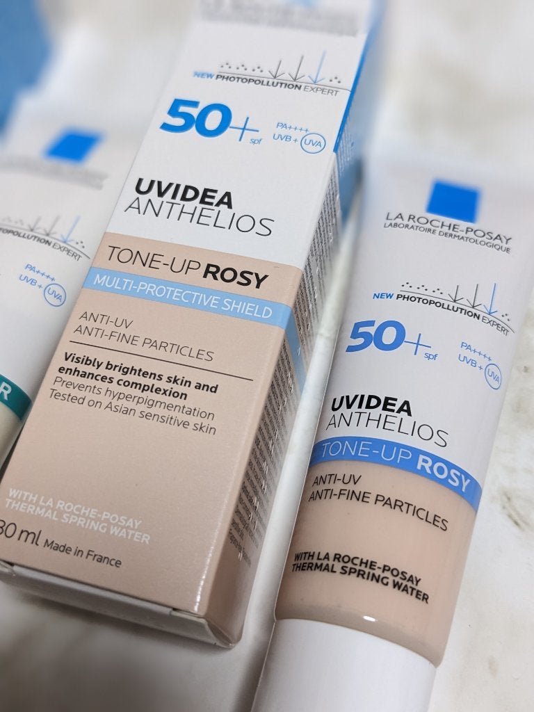 UVイデア XL プロテクショントーンアップ ローズ/ラ ロッシュ ポゼ/日焼け止めクリームを使ったクチコミ(4枚目)