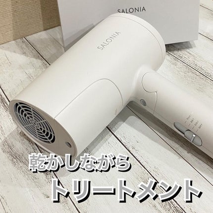 トリートメントミストドライヤー /SALONIA/ドライヤーを使ったクチコミ(1枚目)