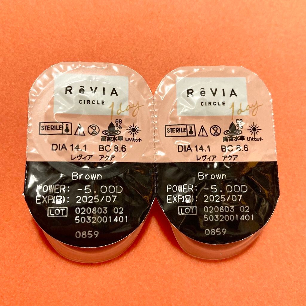 ReVIA CIRCLE 1day/ReVIA/ワンデー(1DAY)カラコンを使ったクチコミ(2枚目)