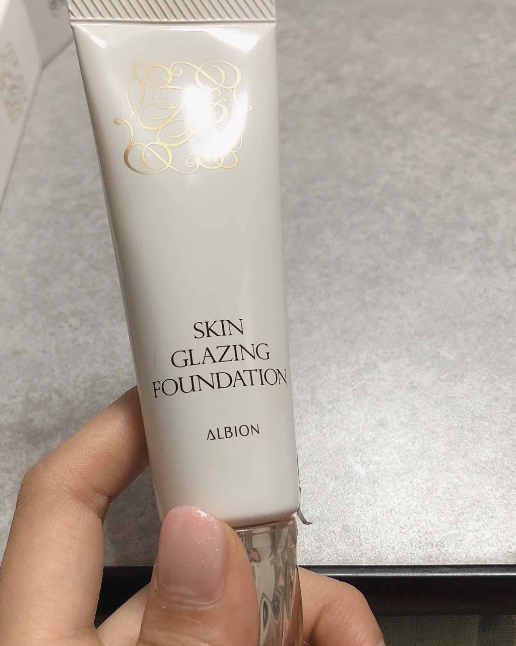 アルビオン スキングレイジング ファンデーション/ALBION/リキッドファンデーションを使ったクチコミ（1枚目）