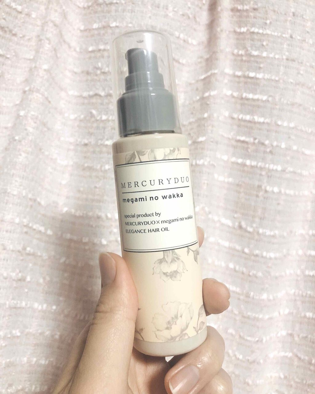 MERCURYDUO by megami no wakka ELEGANCE HAIR OIL/R&/ヘアオイルを使ったクチコミ(1枚目)