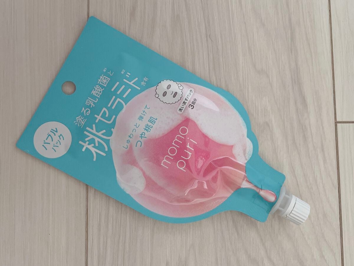 ももぷり フレッシュバブルパック/ももぷり/洗い流すパック・マスクを使ったクチコミ(1枚目)