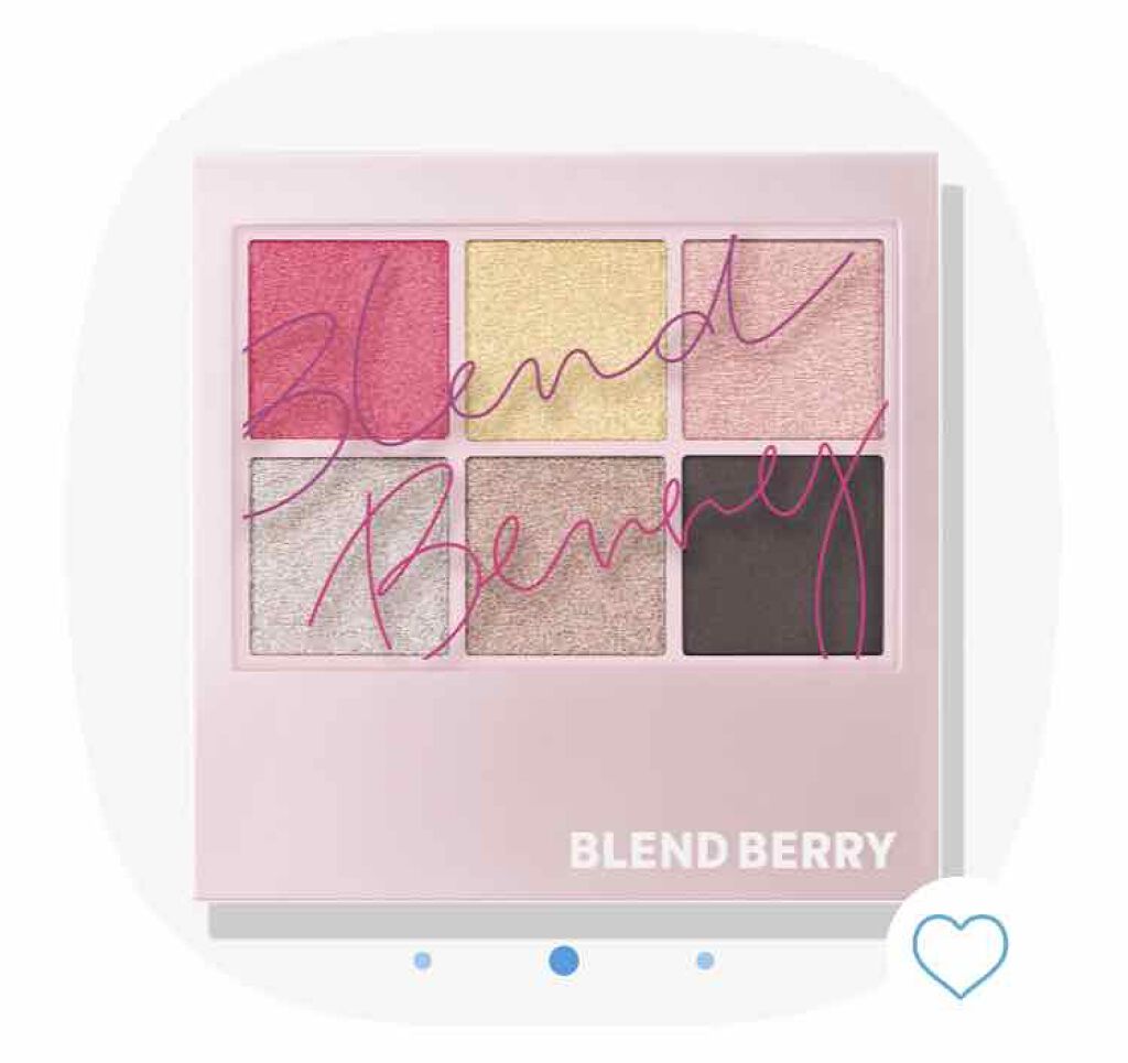 プリズムシャイングリッター/BLEND BERRY/グリッターを使ったクチコミ(3枚目)