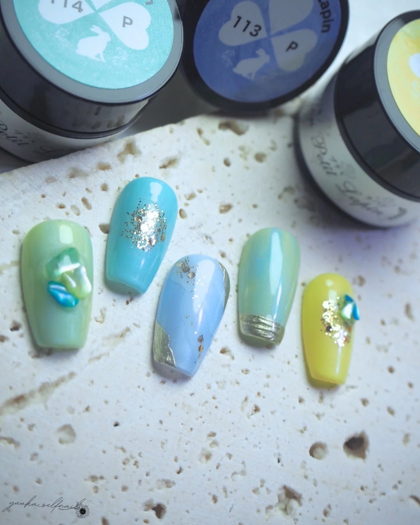 ゆうか🌻LIPSパートナー on LIPS 「残暑ネイル(?) @mon.petit.lapin03第2期公..」(5枚目)