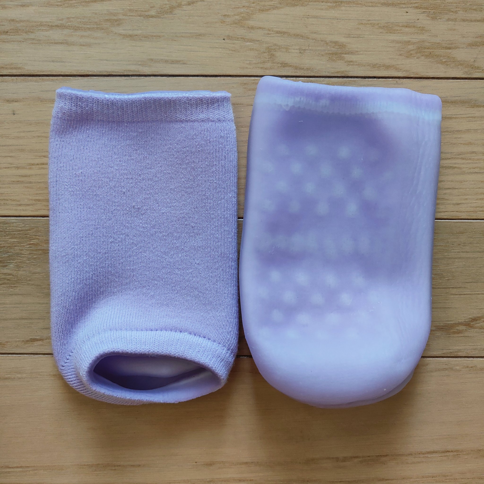 ベビーフット 保湿密封ソックス 限定ラベンダー/ベビーフット/レッグ・フットケアを使ったクチコミ（3枚目）