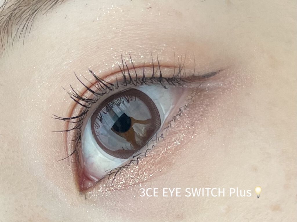 3CE アイスイッチ #DALSEGNO/3CE/グリッターを使ったクチコミ（3枚目）