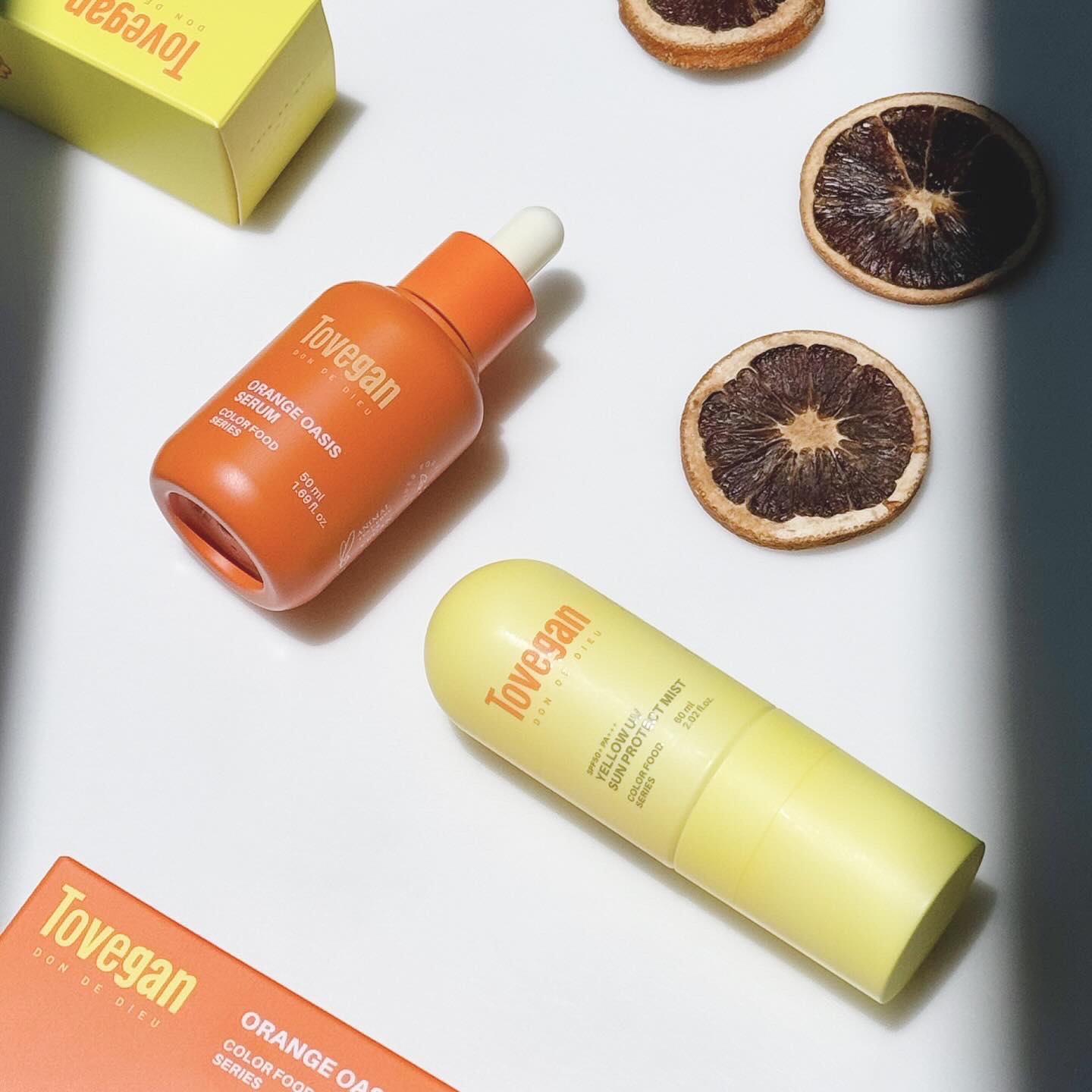 カラーフードシリーズオレンジオアシスセラム/Tovegan/美容液を使ったクチコミ（1枚目）