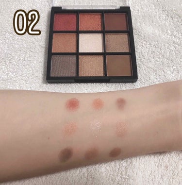 UR GLAM　BLOOMING EYE COLOR PALETTE/U R GLAM/アイシャドウパレットを使ったクチコミ（3枚目）