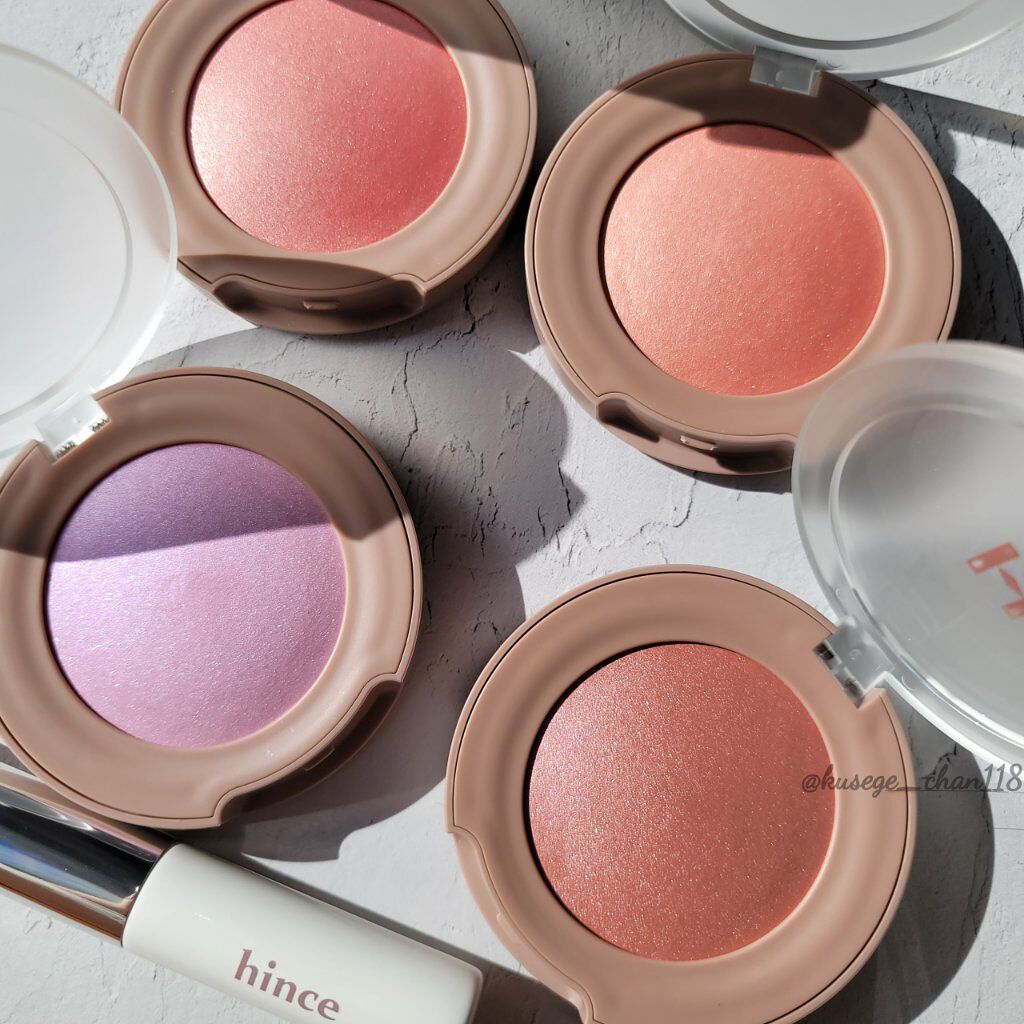 トゥルーディメンショングロウチーク/hince/パウダーチークを使ったクチコミ（1枚目）