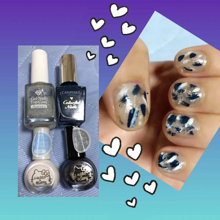 サンリオネイル/DAISO/マニキュアを使ったクチコミ(1枚目)