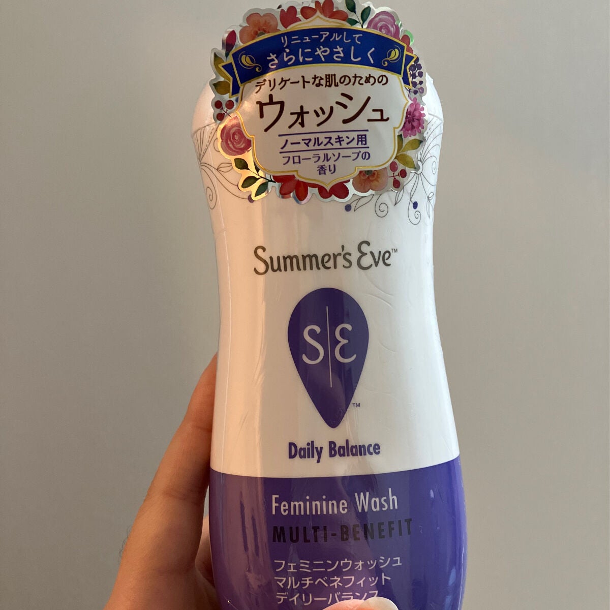 フェミニンウォッシュ マルチベネフィット デイリーバランス/Summer's Eve(サマーズイブ)/デリケートゾーンケアを使ったクチコミ(2枚目)