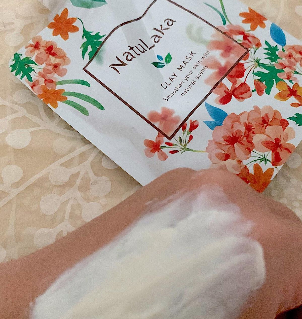 ナチュラカ スムーススキンクレイマスク/NatuLaka/洗い流すパック・マスクを使ったクチコミ(4枚目)