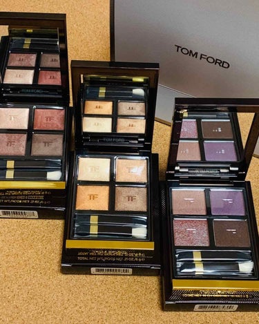 アイ カラー クォード/TOM FORD BEAUTY/パウダーアイシャドウを使ったクチコミ（1枚目）