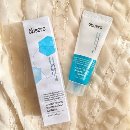 グリーンカーミングブルーレーションクリーンディープクレンザー/obsero/洗顔フォームを使ったクチコミ(4枚目)