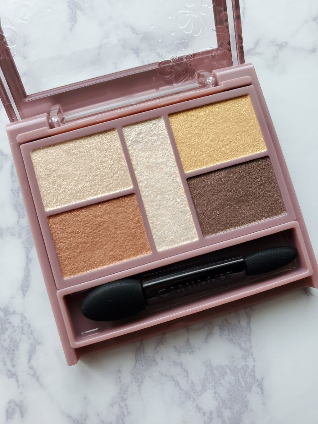 シングルカラー アイシャドウ T01/DHC/アイシャドウパレットを使ったクチコミ（2枚目）