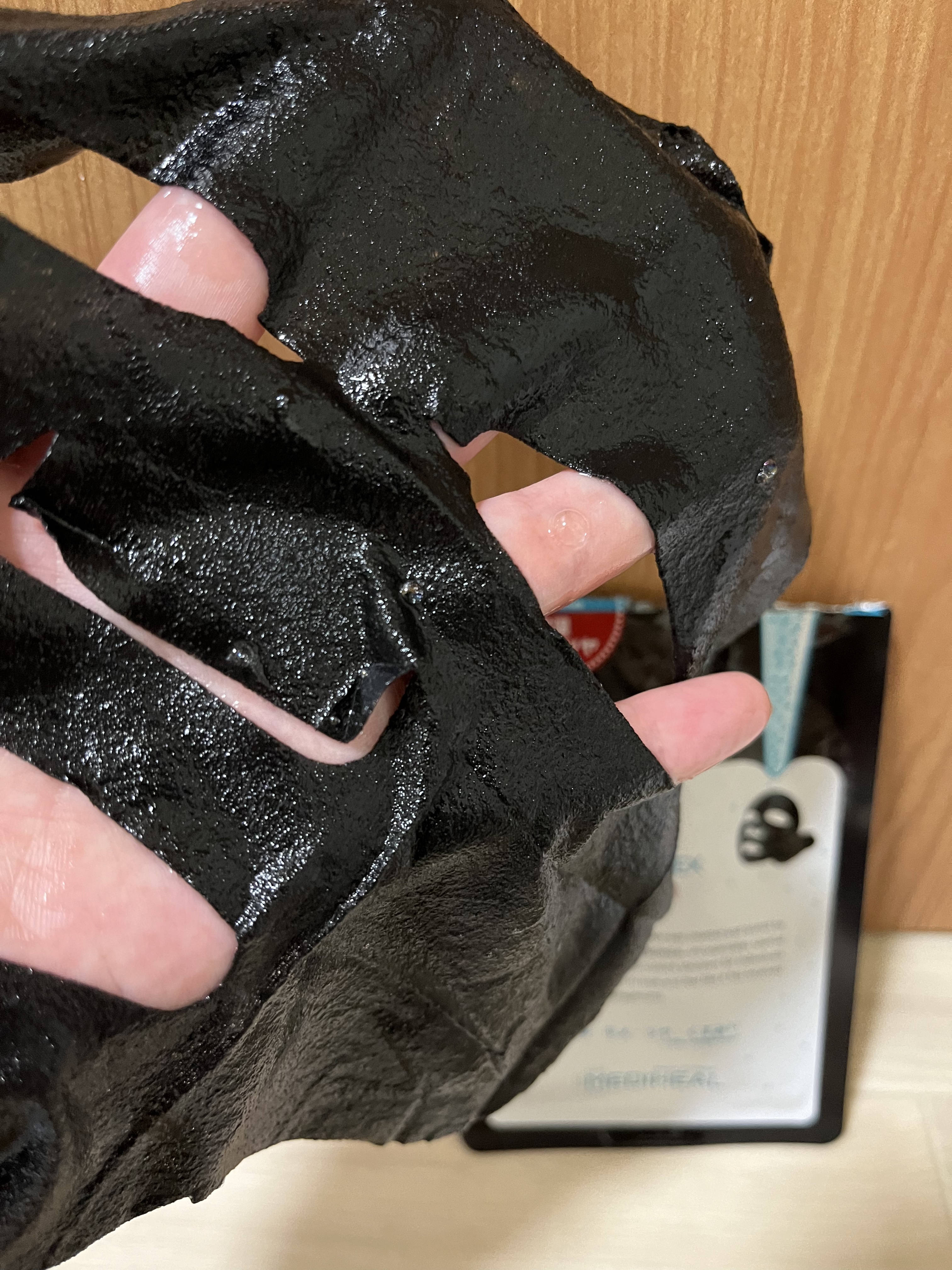 W.H.P ブラックマスク JEX/MEDIHEAL/シートマスク・パックを使ったクチコミ（2枚目）