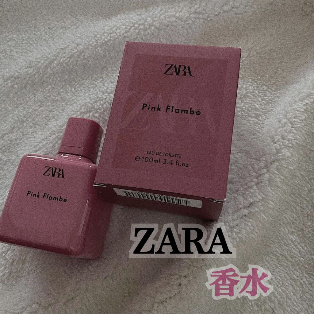 𝘺𝘶𝘯𝘢 . on LIPS 「・"ZARAPINKFLAMBÉ100ml"ZARAで購入しま..」(1枚目)