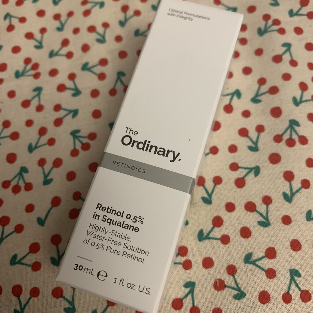 The Ordinary Retinol Serum 0.5% in Squalaneのクチコミ「The OrdinaryのRetinol Serum 0.5% in Squalaneです。
.....」（1枚目）