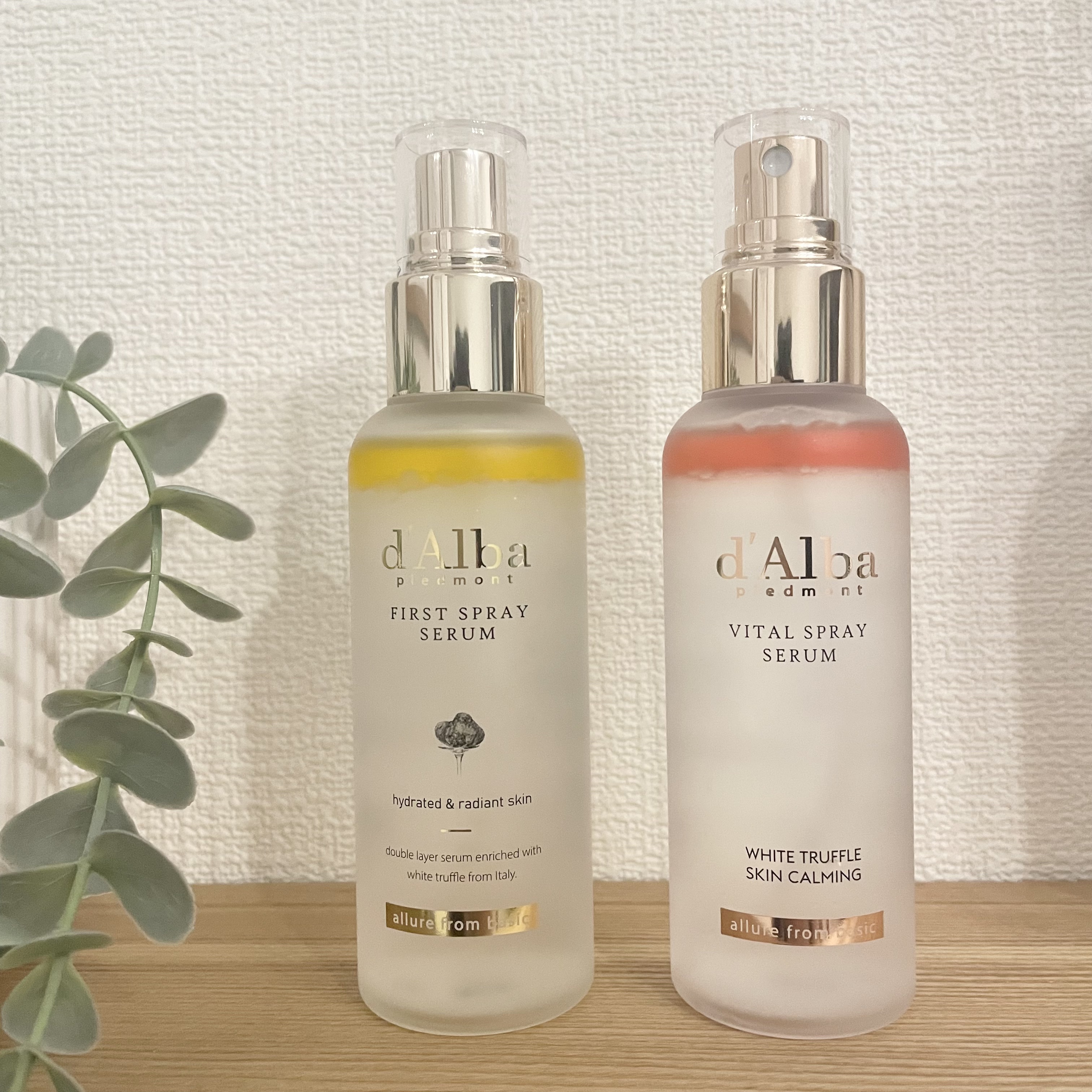 ダルバ ホワイトトリュフファーストスプレーセラム/ダルバ/ミスト状化粧水を使ったクチコミ（1枚目）