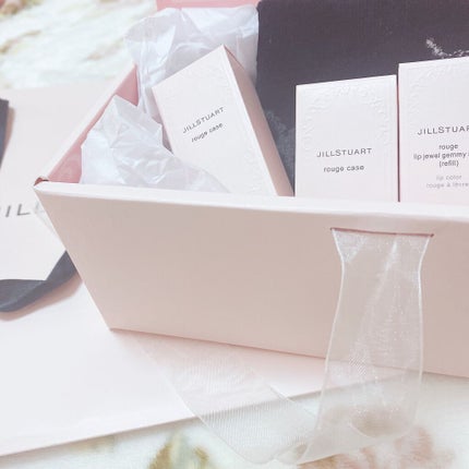 ルージュ リップジュエル ジェミーサテン/JILL STUART/口紅を使ったクチコミ(2枚目)