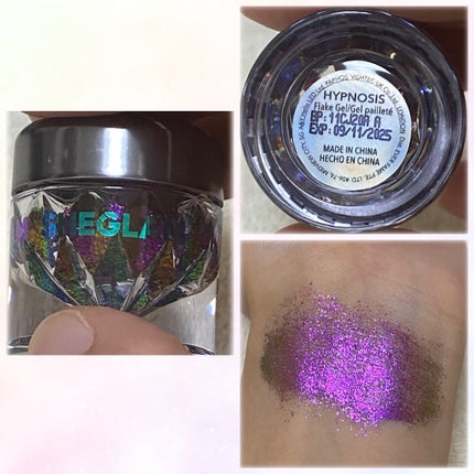 クロマゾーンマルチクローム フレークジェル/SHEGLAM/ジェル・クリームアイシャドウを使ったクチコミ(4枚目)