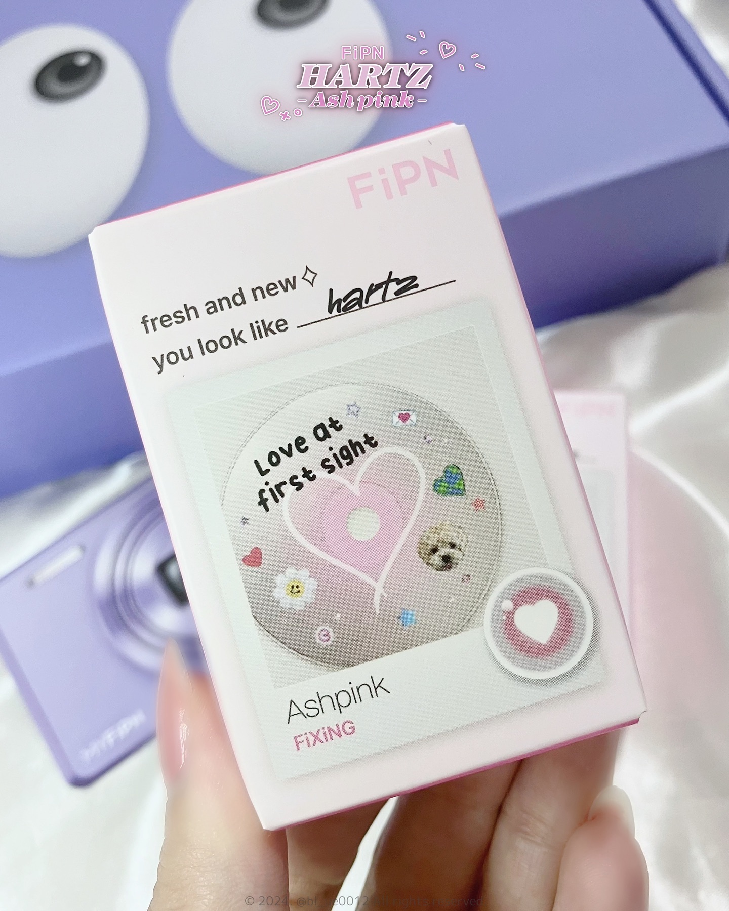 HARTZ FIXING 1Month/myfipn/１ヶ月（１MONTH）カラコンを使ったクチコミ（2枚目）