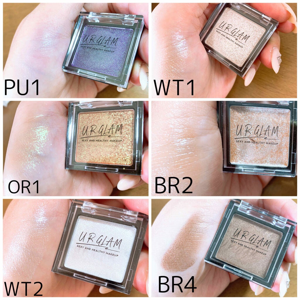 UR GLAM POWDER EYESHADOW/U R GLAM/単色アイシャドウを使ったクチコミ(2枚目)