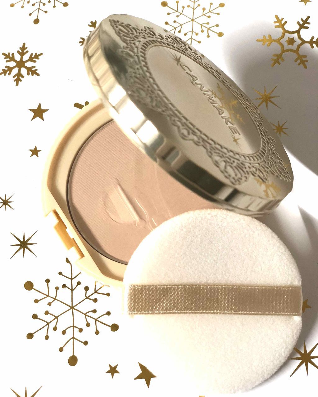 【旧品】マシュマロフィニッシュパウダー MB マットベージュオークル/キャンメイク/プレストパウダーを使ったクチコミ（2枚目）