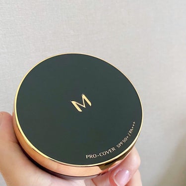 M クッション ファンデーション(モイスチャー)/MISSHA/クッションファンデーションを使ったクチコミ（2枚目）