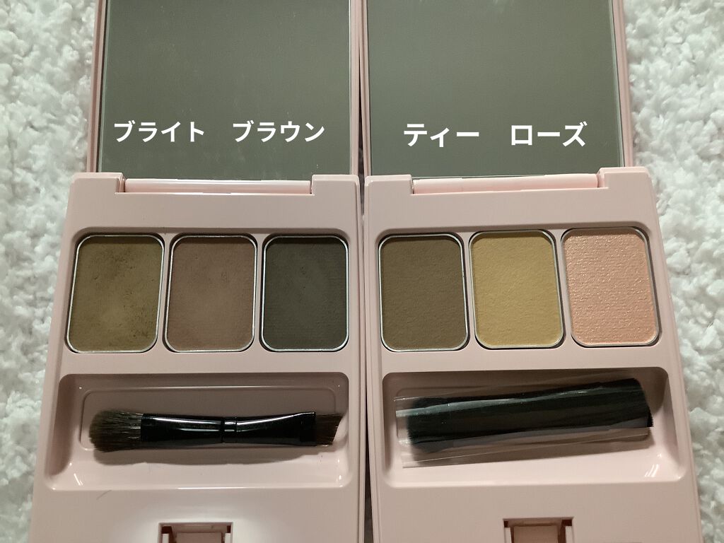  フーミー アイブロウパウダー t.rティーローズ/WHOMEE/パウダーアイブロウを使ったクチコミ（3枚目）