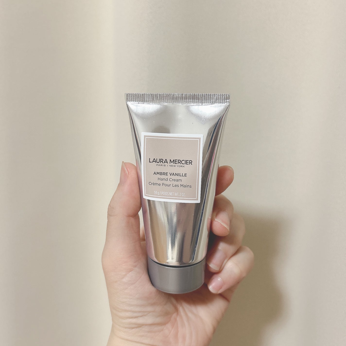 ハンドクリーム アンバーバニラ/ローラ メルシエ/ハンドクリームを使ったクチコミ(1枚目)