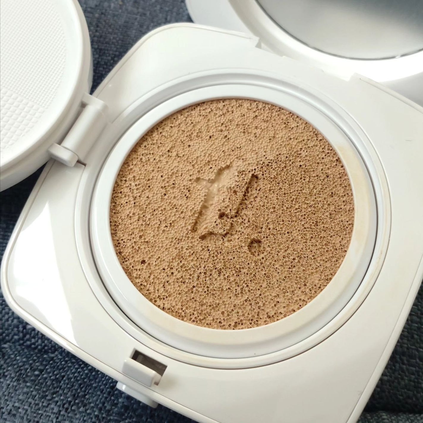 レイヤリングフィットカバークッションEX/TFIT/クッションファンデーションを使ったクチコミ(4枚目)