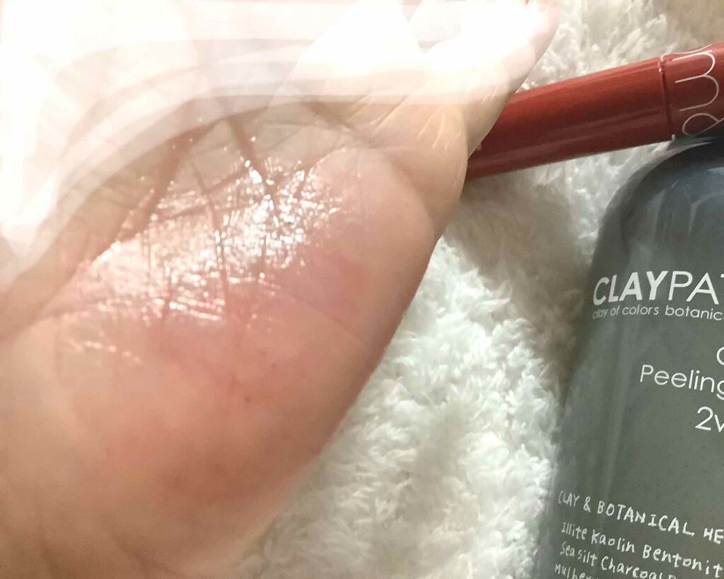 クリア ピーリングジェル/CLAYPATHY/ピーリングを使ったクチコミ(4枚目)