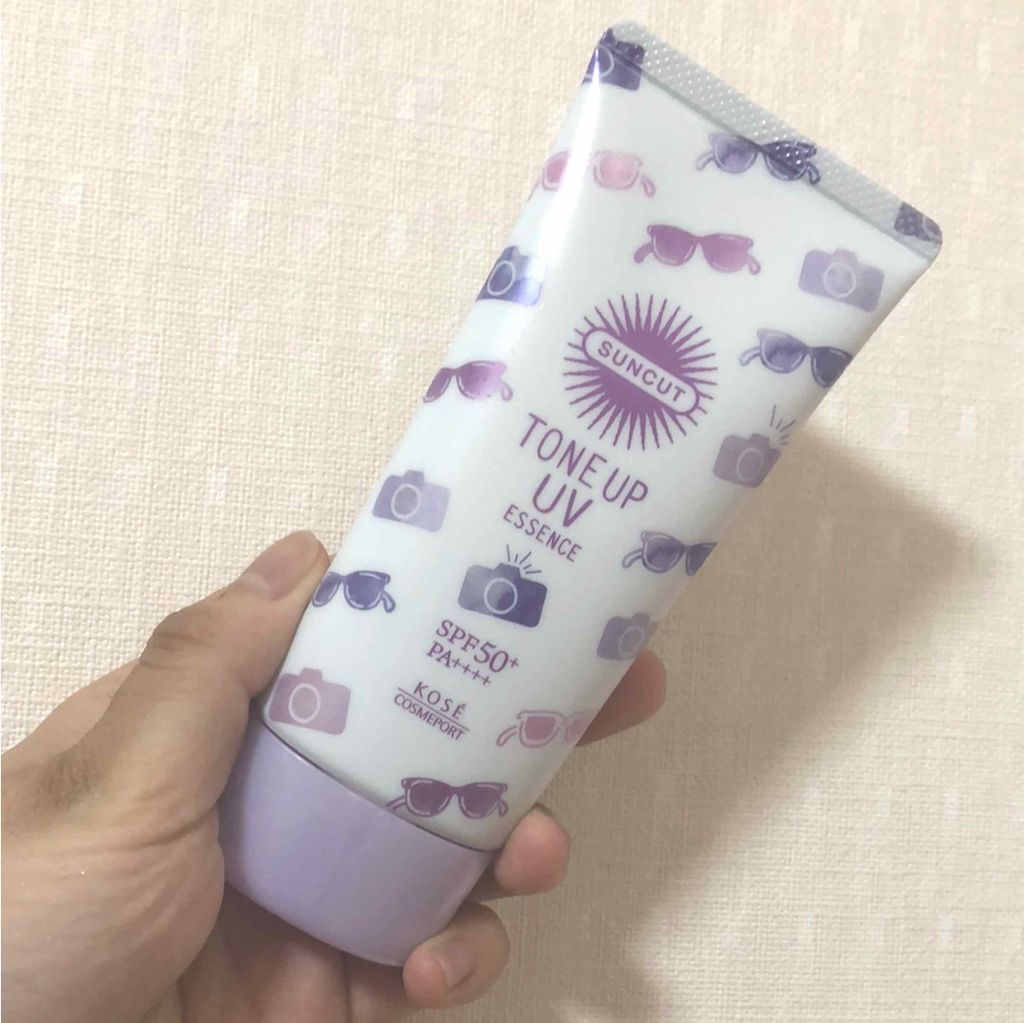 トーンアップUV エッセンス/サンカット®/日焼け止めローションを使ったクチコミ（1枚目）