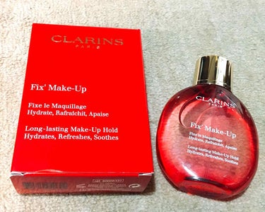 フィックス メイクアップ/CLARINS/ミスト状化粧水を使ったクチコミ（1枚目）