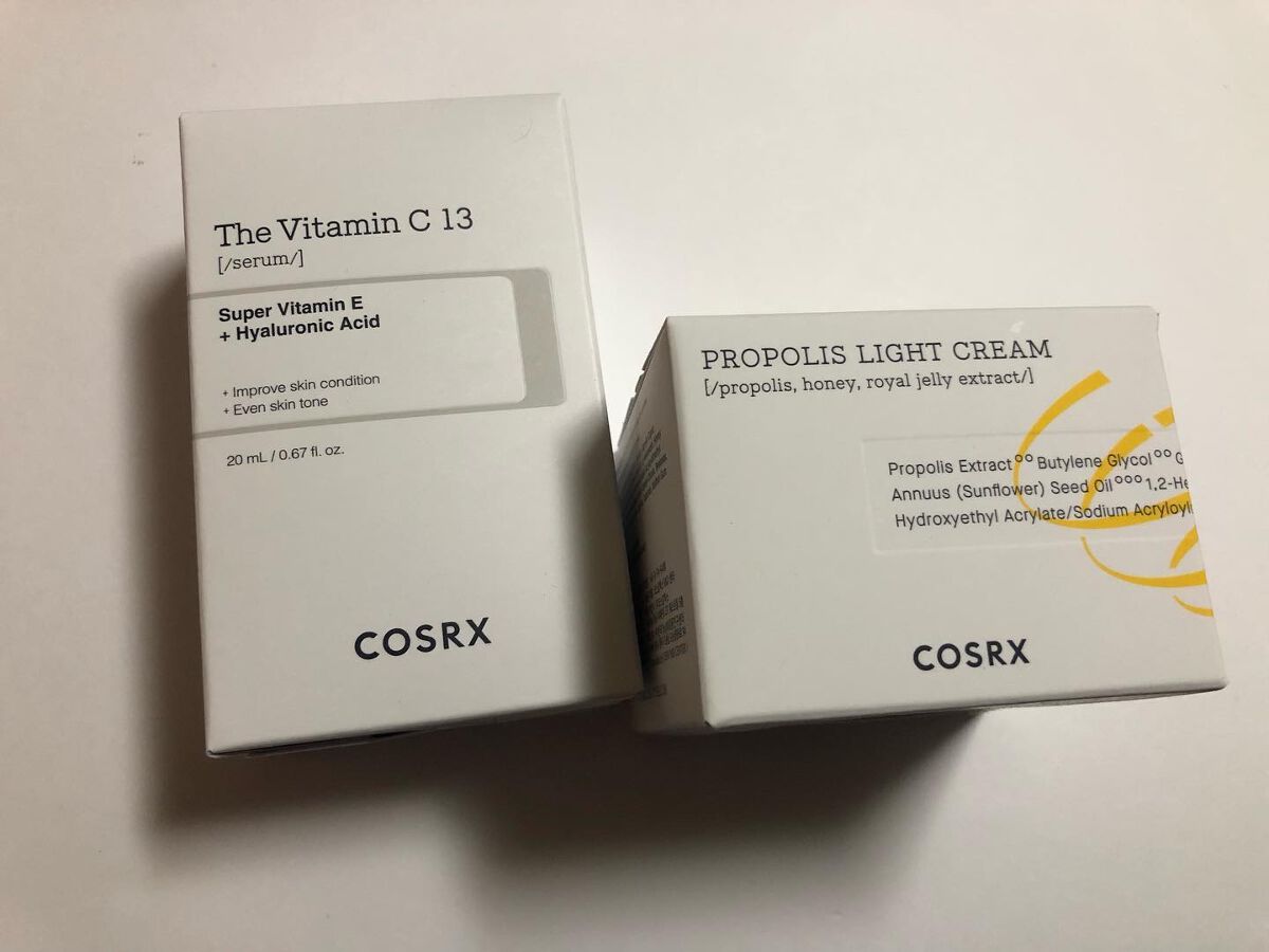 フルフィットプロポリスライトクリーム/COSRX/フェイスクリームを使ったクチコミ（2枚目）