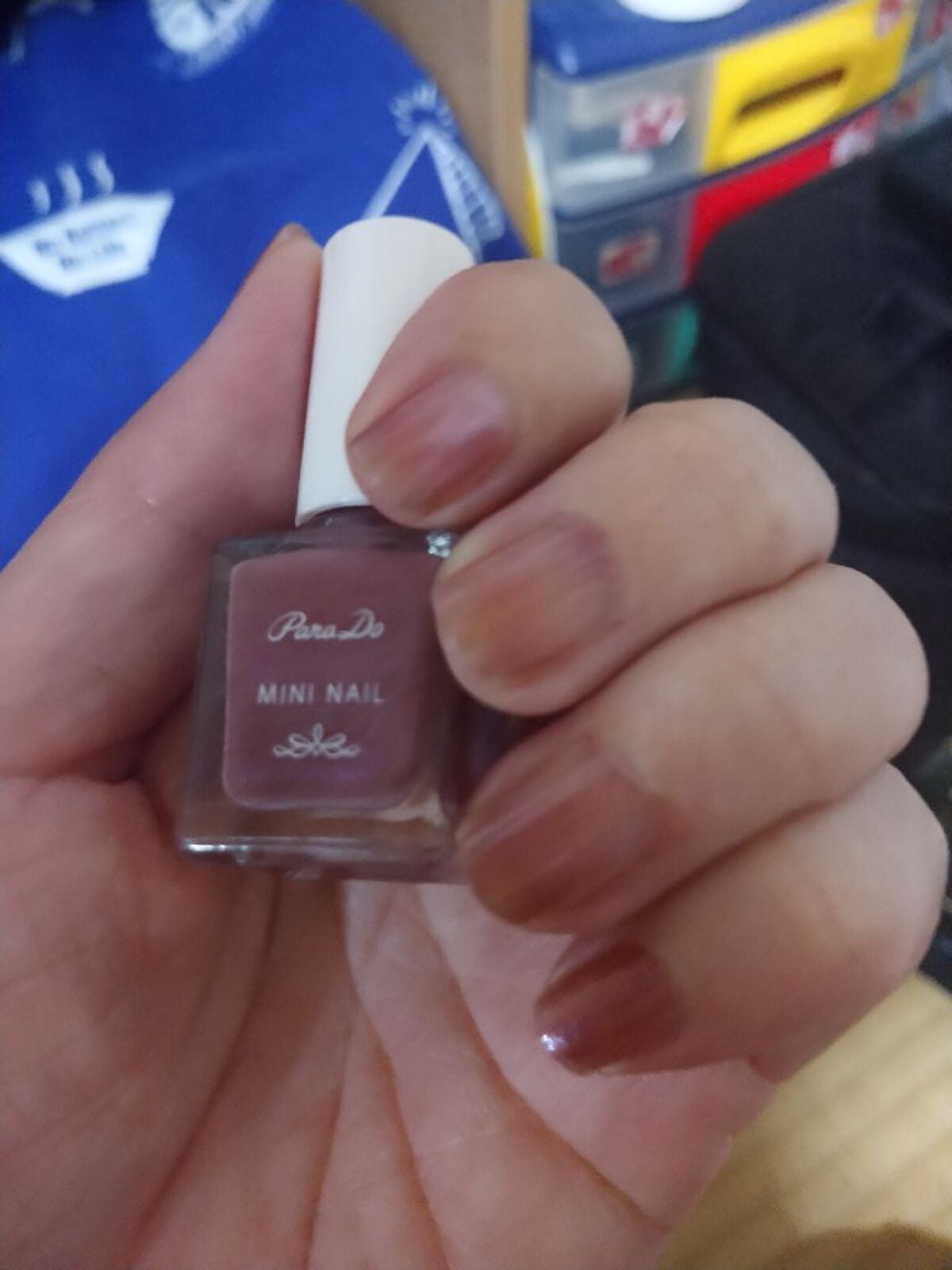 ミニネイル/パラドゥ/マニキュアを使ったクチコミ(2枚目)