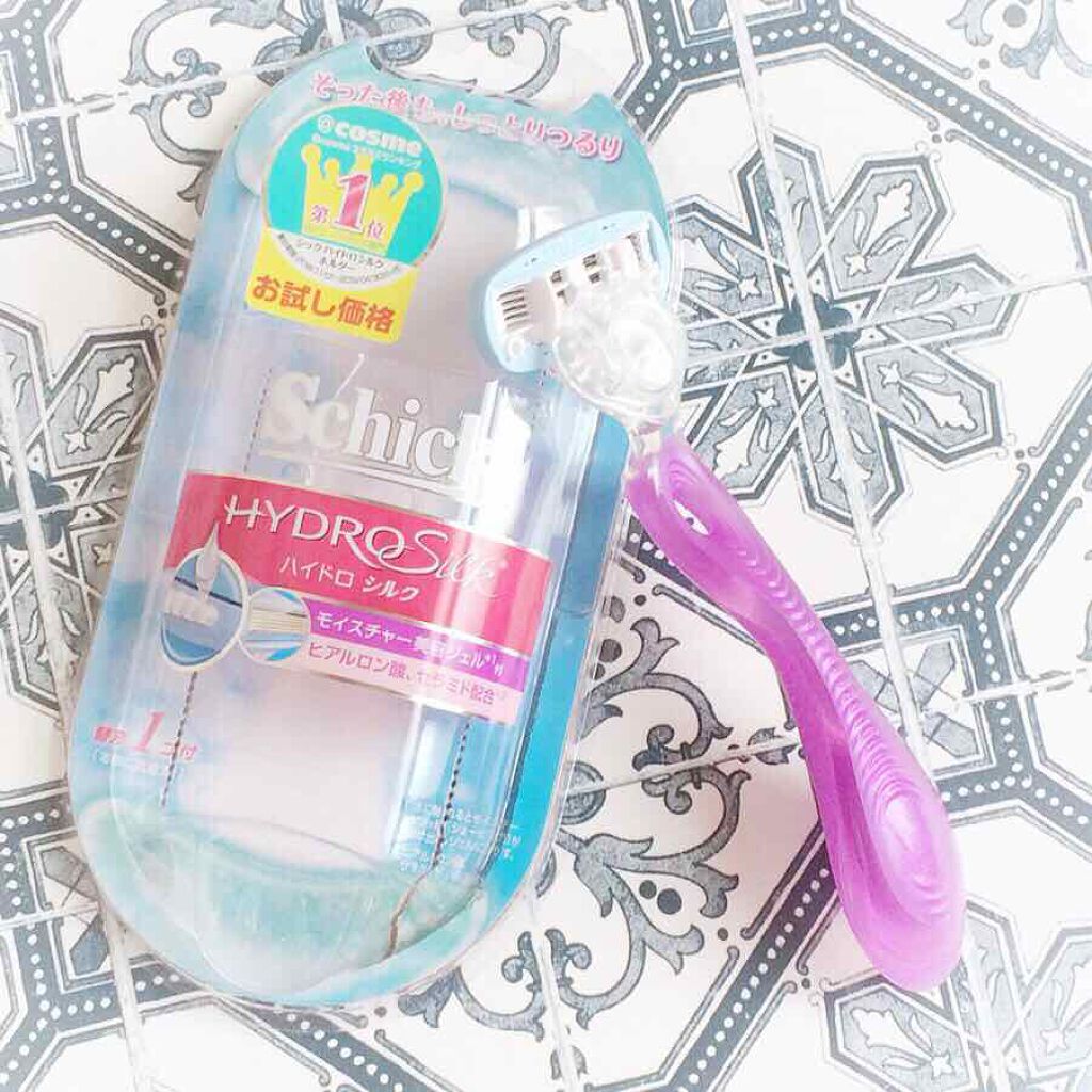 ハイドロシルク ホルダー （刃付き） お試し用/ハイドロシルク/シェーバーを使ったクチコミ（1枚目）