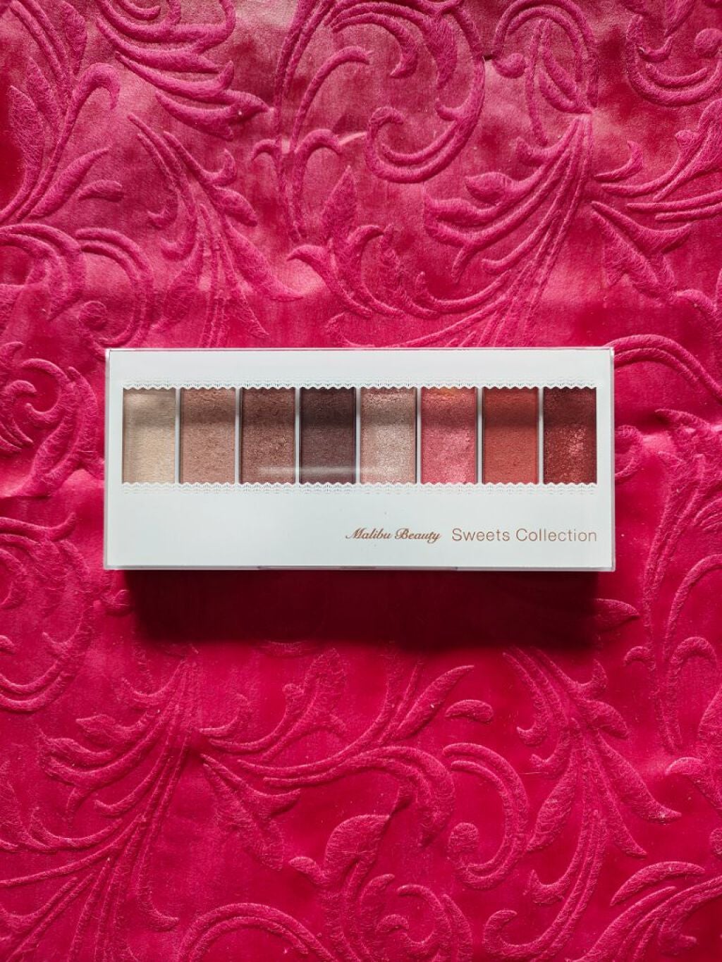 スイーツコレクション/マリブビューティー/アイシャドウパレットを使ったクチコミ(2枚目)