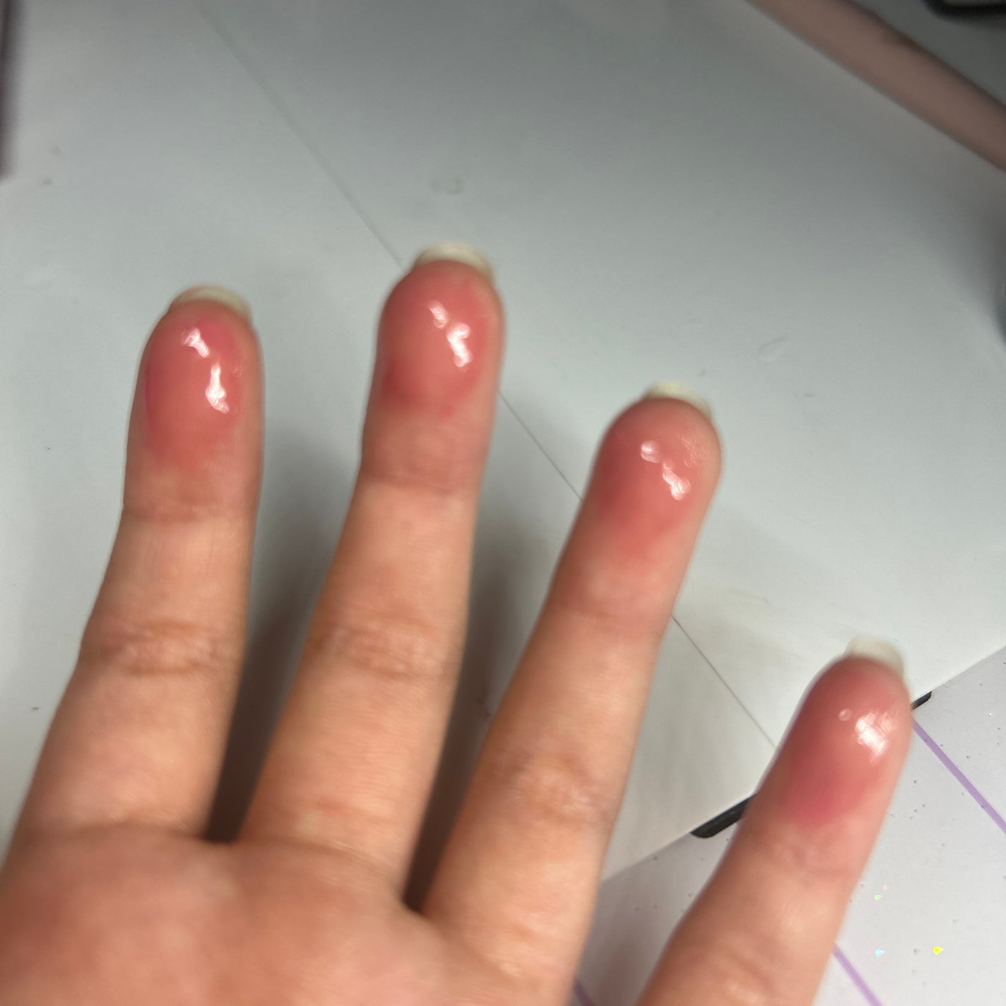 グラスティングカラーグロス/rom&nd/リップグロスを使ったクチコミ(1枚目)