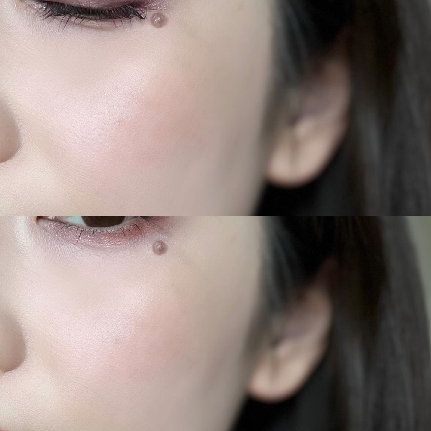 ブラーリング カラー ブラッシュ 101 羽風 -UFUU[限定色] (ペールベージュ × エアリーブルー)/SUQQU/パウダーチークを使ったクチコミ（3枚目）