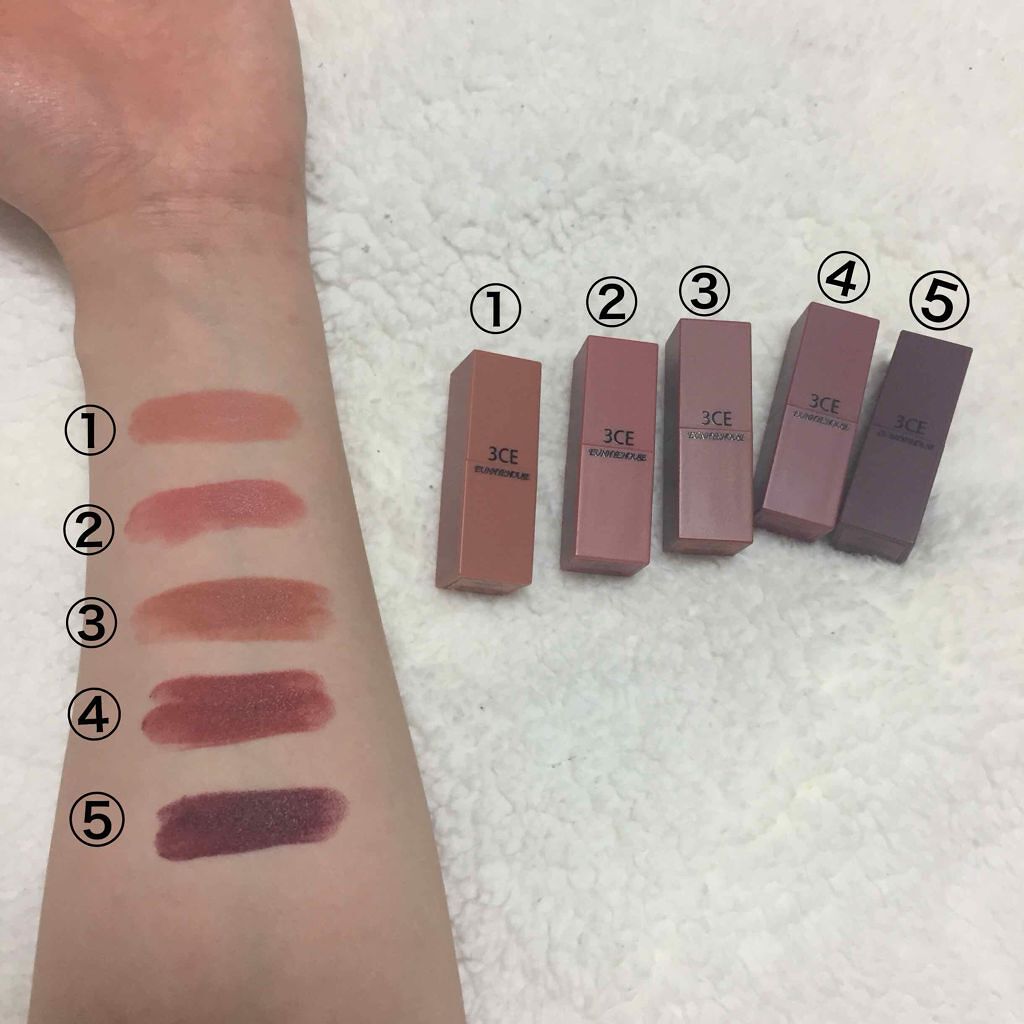 3CE LIP COLOR MINI KIT/3CE/口紅を使ったクチコミ(1枚目)