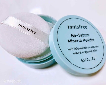 ノーセバム ミネラルパウダー/innisfree/ルースパウダーを使ったクチコミ(2枚目)