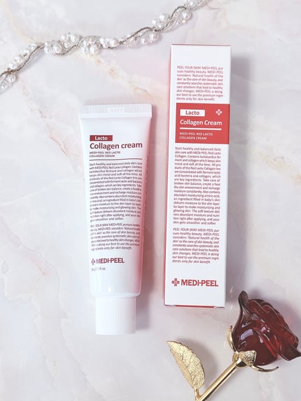 レッドラクトコラーゲンクリーム/MEDIPEEL/フェイスクリームを使ったクチコミ(1枚目)