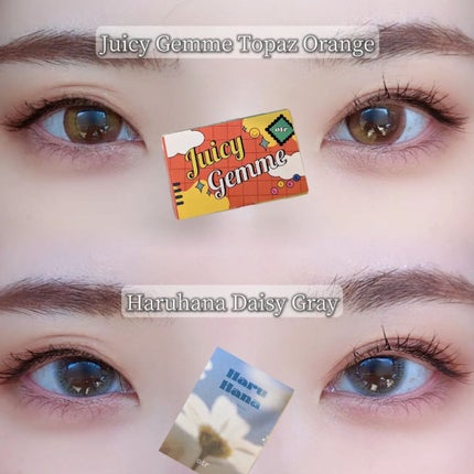 Juicy Gemme/otr/カラーコンタクトレンズを使ったクチコミ(5枚目)