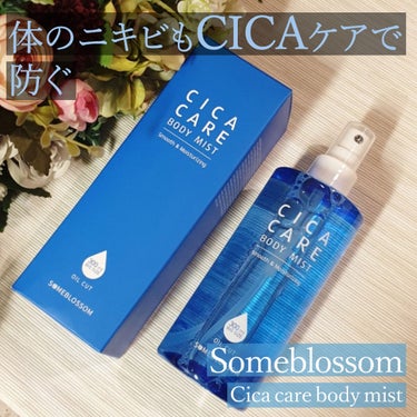 CICAケア ボディミスト/someblossom/ミスト状化粧水を使ったクチコミ（1枚目）