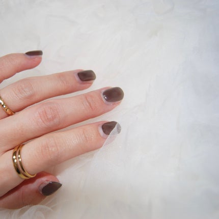 セミキュアジェルネイル(ハンド) NB-068 N Tint Black (Tint syrup collection)/ohora/ネイルシールの画像