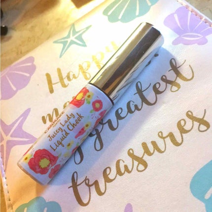 ジューシーレディリキッドチーク/キャンメイク/リキッドチークを使ったクチコミ(1枚目)