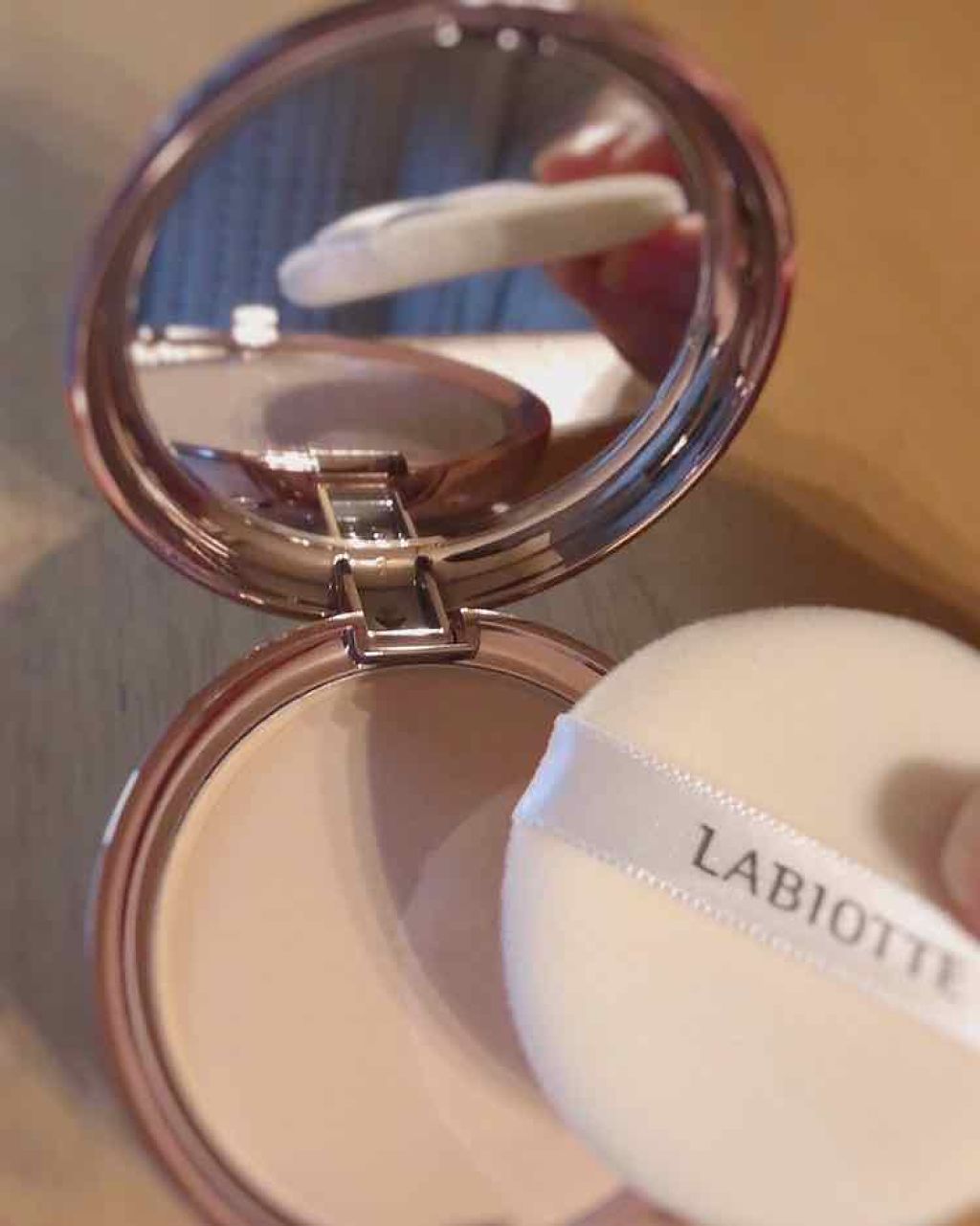 タイムカバープレストパウダー/LABIOTTE/プレストパウダーを使ったクチコミ(3枚目)